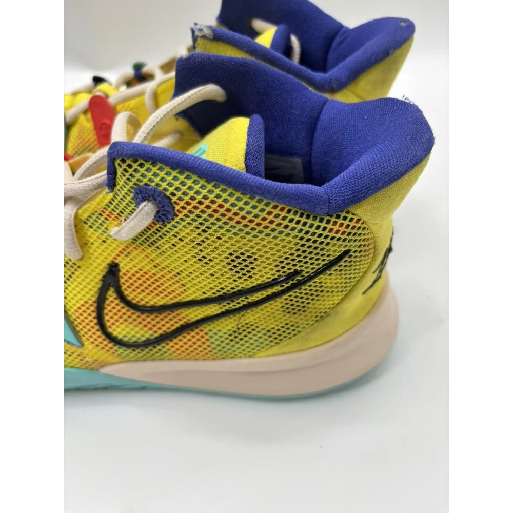 Nike Kyrie 7 GS World 1 People Size 6.5Y Yellow Colorful 2021 CT4080-700